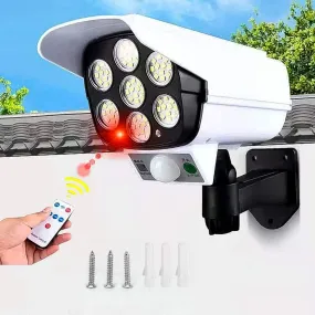 15014 Solar Light Outdoor Motion Sensor Security Camera Shaped Dummy Wall Lamp (1 Pc)