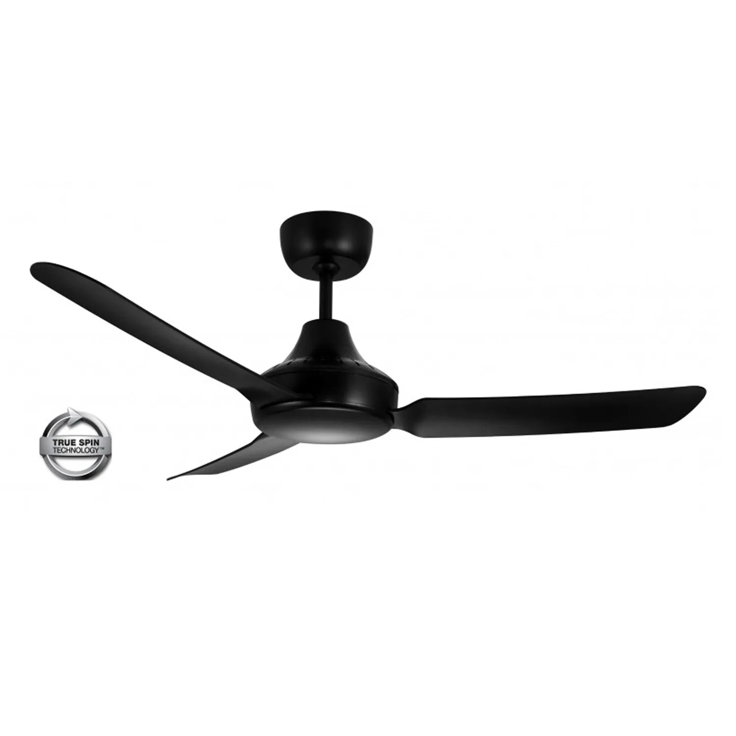 48" Stanza AC Ceiling Fan Black, White STA1203XX Ventair