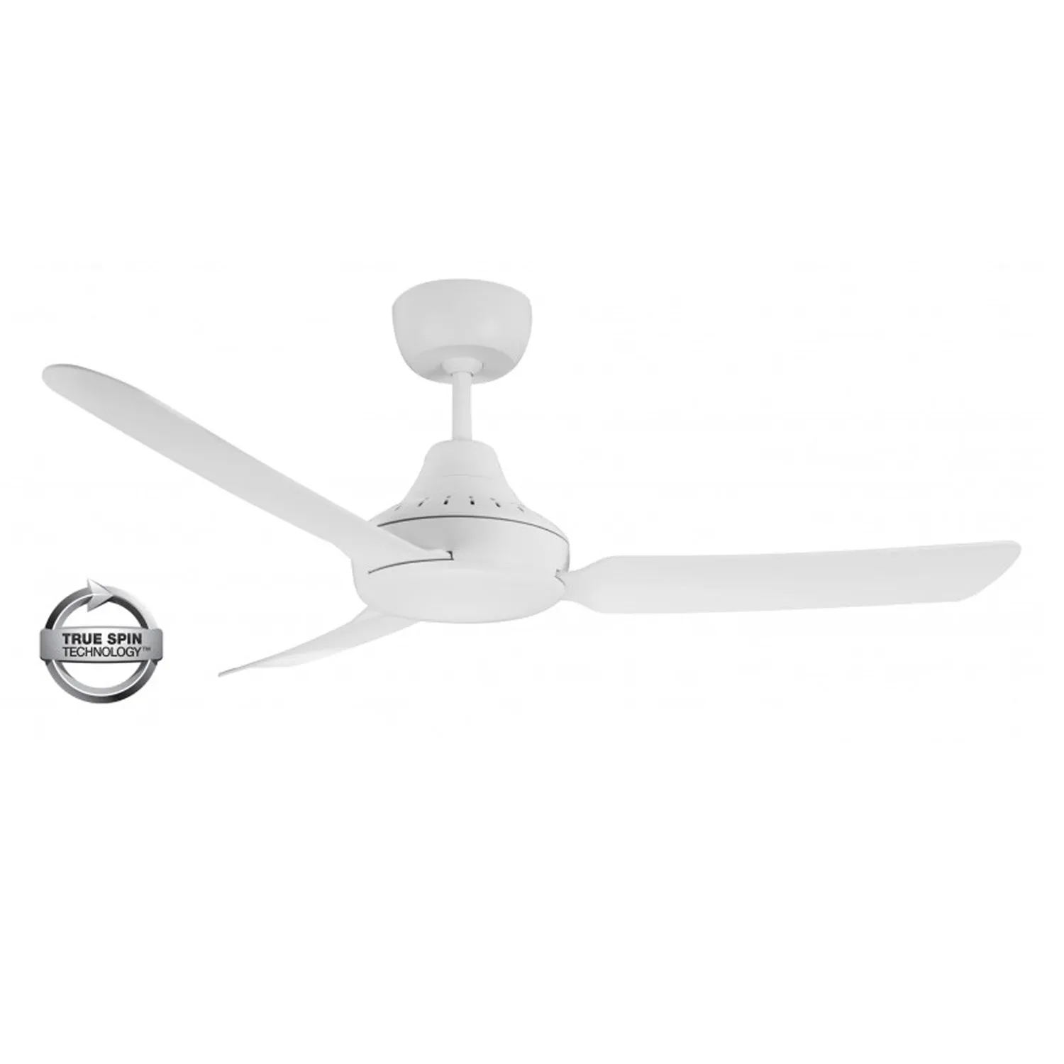 48" Stanza AC Ceiling Fan Black, White STA1203XX Ventair