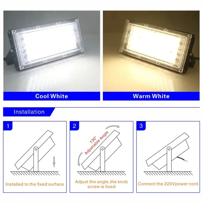 50W LED Super Bright Flood Light