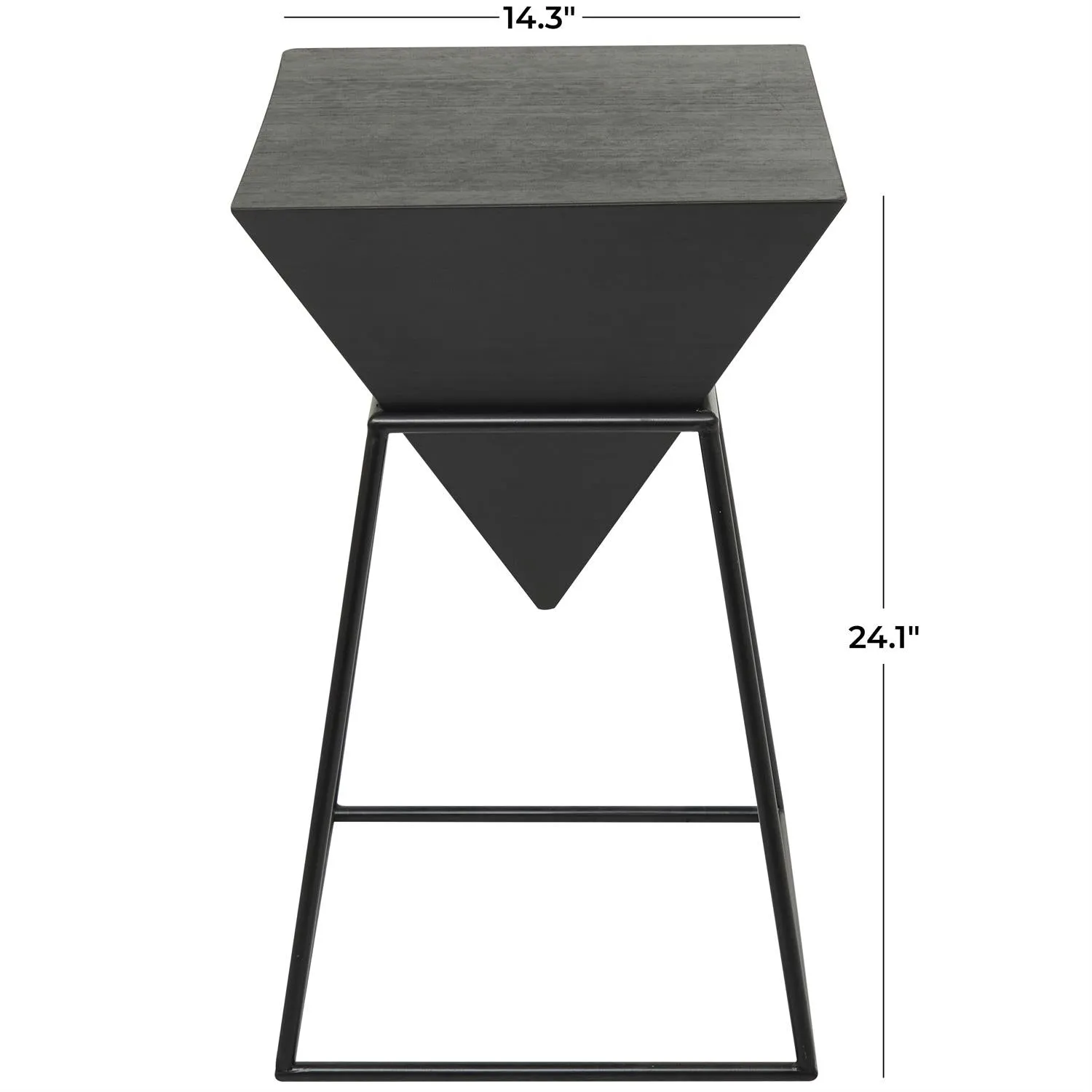 77917 Accent Table in Black