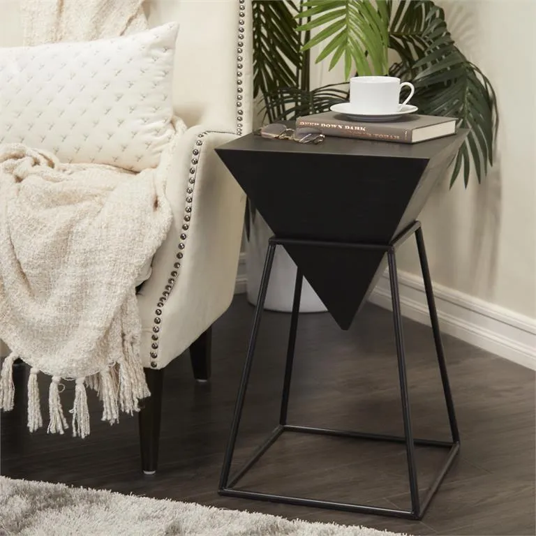 77917 Accent Table in Black