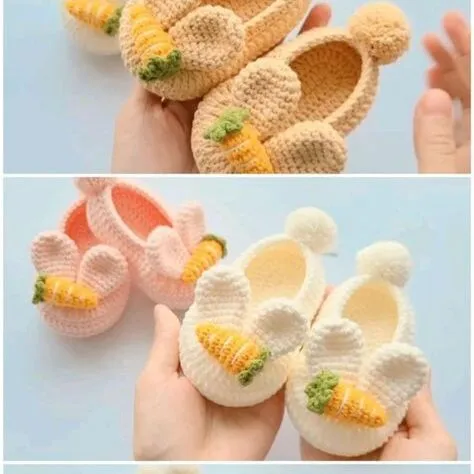 A Main Customized Crochet Baby Shoes