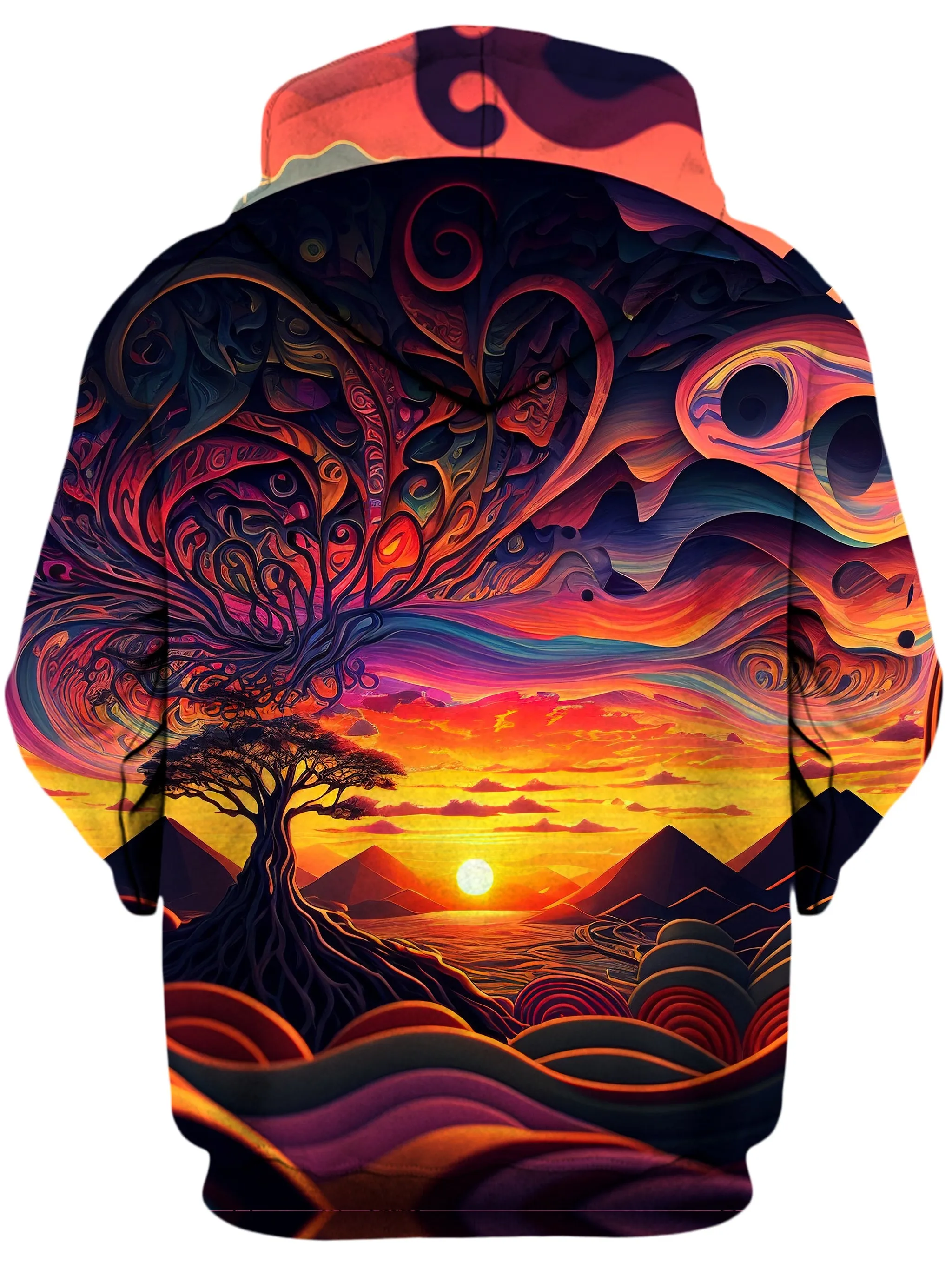 Acid Sunset Unisex Hoodie