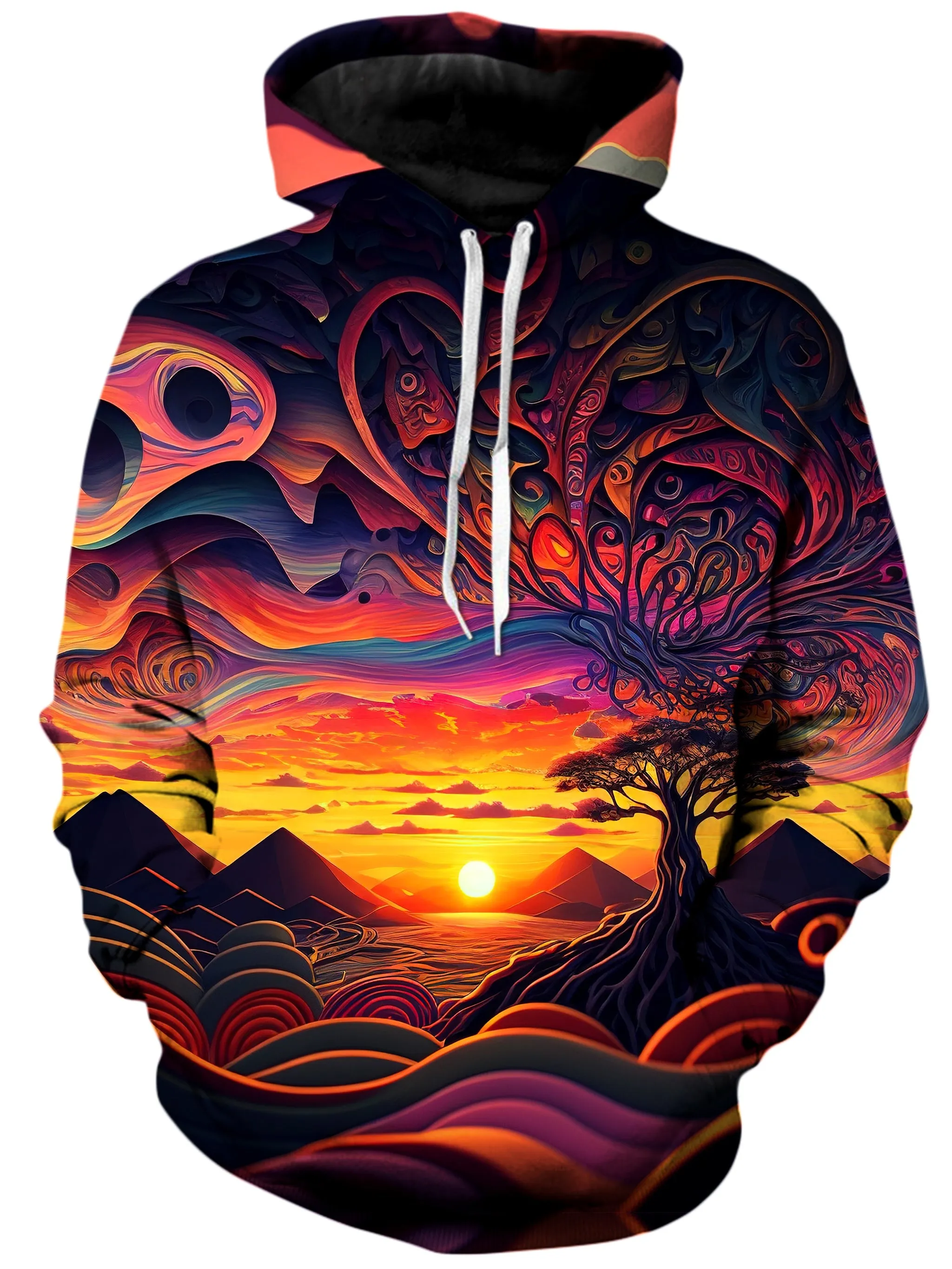 Acid Sunset Unisex Hoodie