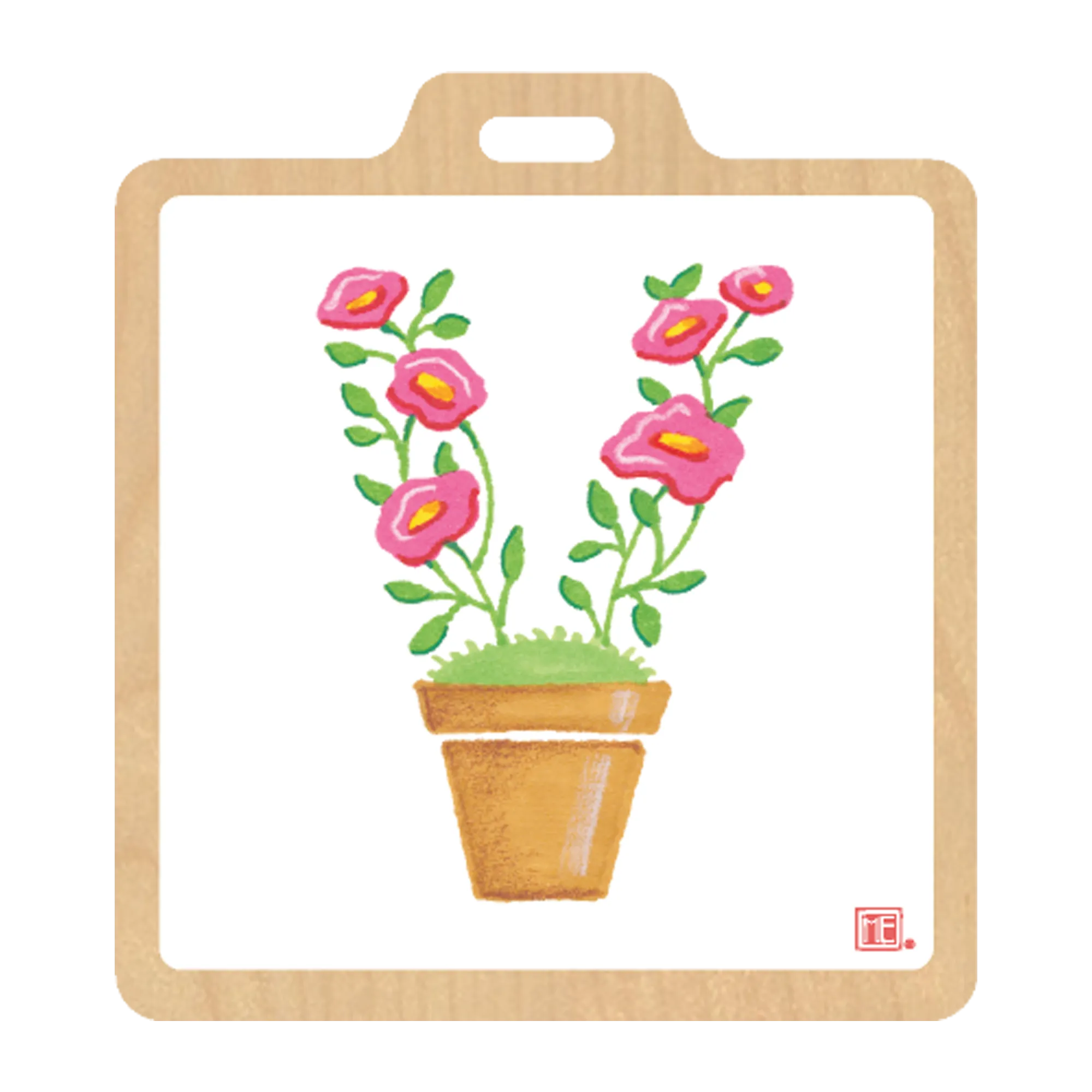 Alphabet Garden Luggage Tag Collection