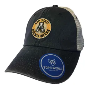 Appalachian State Mountaineers TOW "Haven" Mesh Adj. Snapback Slouch Hat Cap