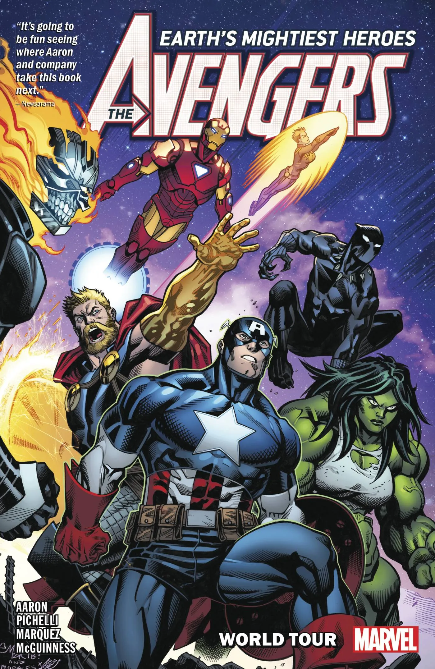 Avengers By Jason Aaron (Trade Paperback) Vol. 02 World Tour