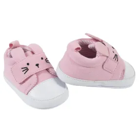 Baby Girls Pink Bunny Shoes