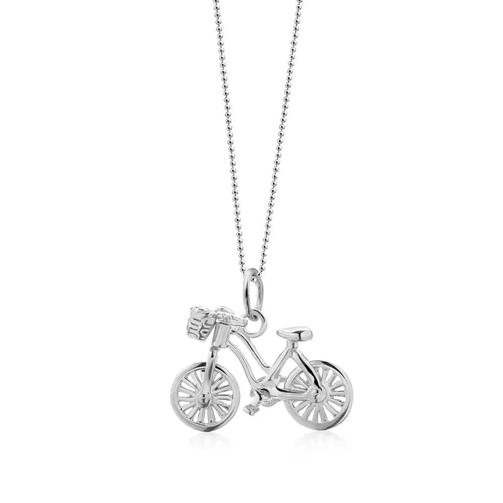 Bike Charm Silver