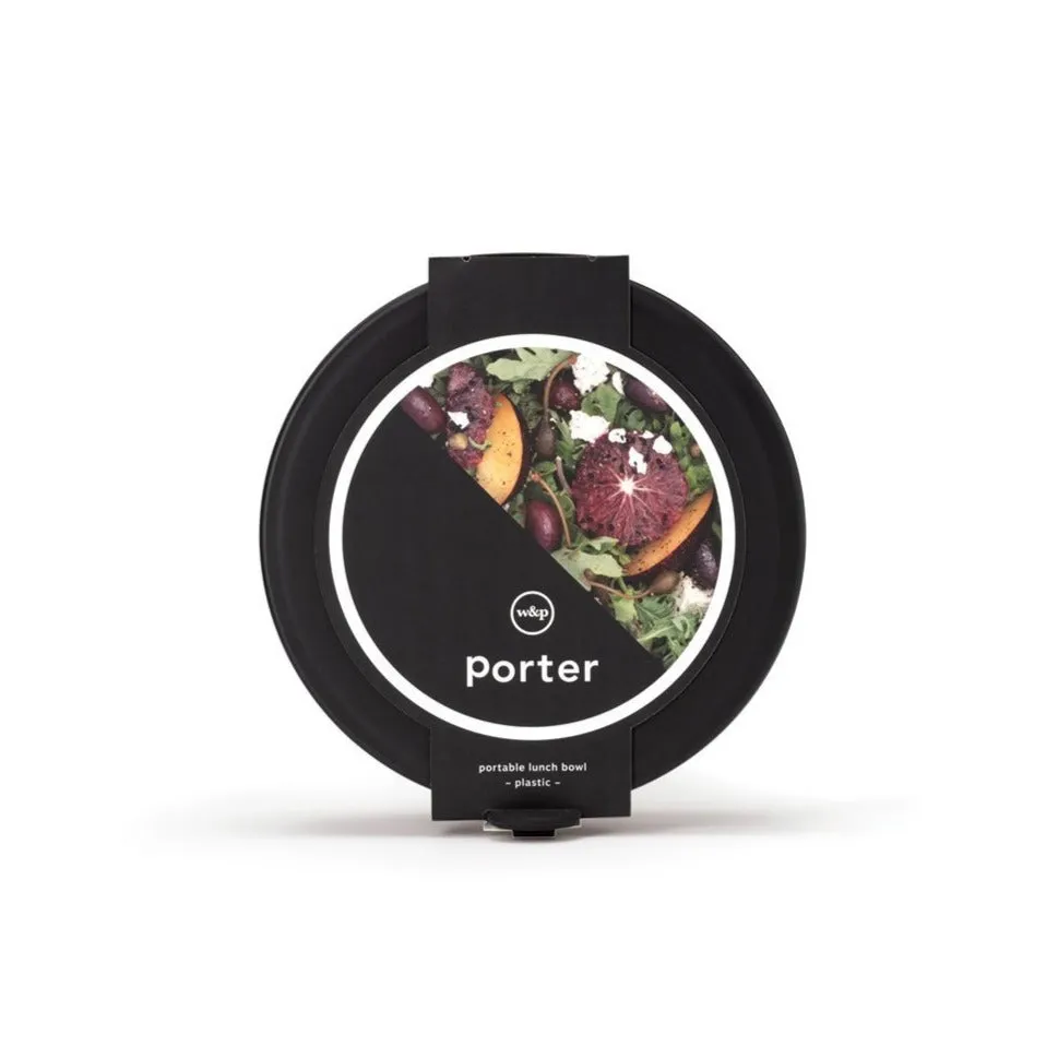 Black Porter Bowl - Plastic