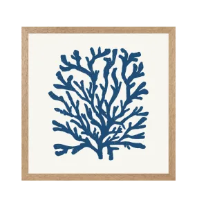 Blue Coral Art Print