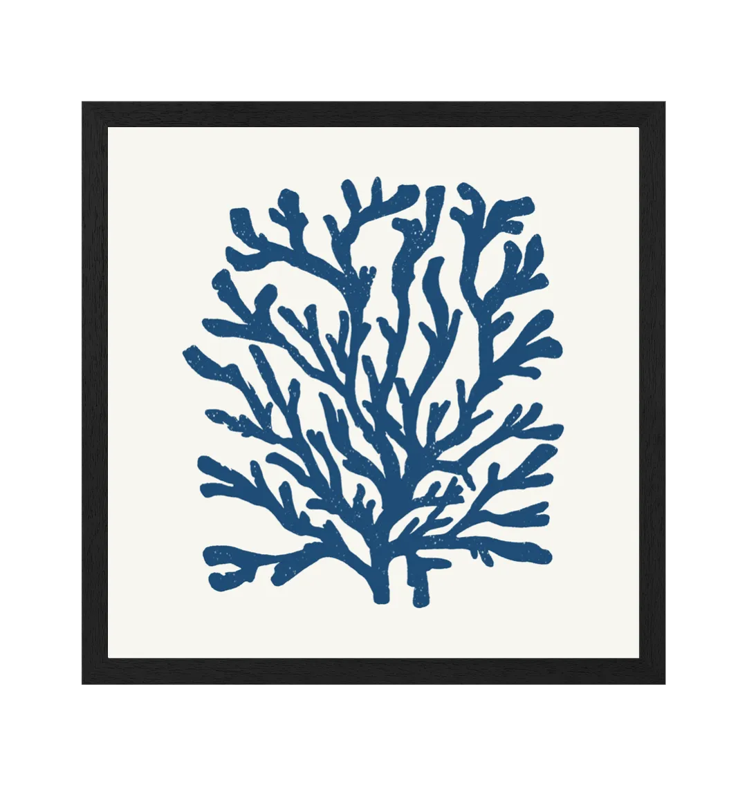 Blue Coral Art Print