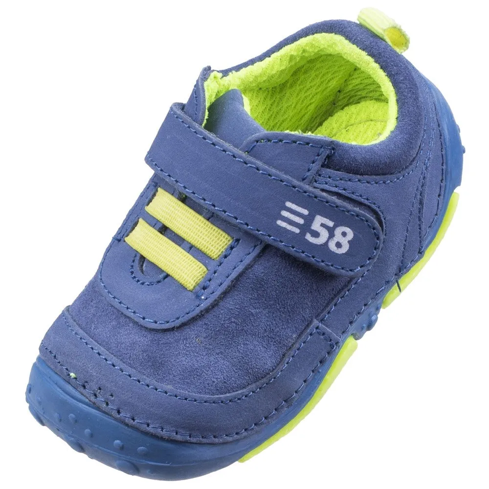 Blue Harry Touch Fastening Infant Trainers