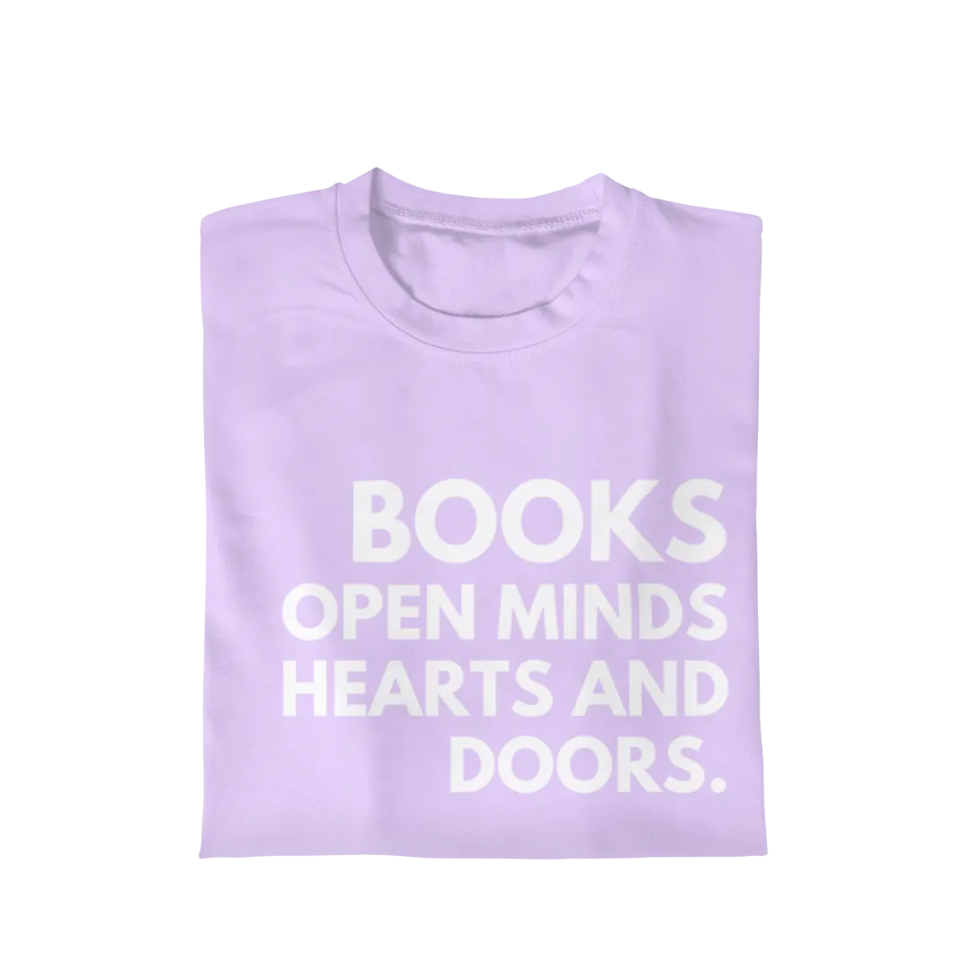 Books Open Minds Unisex Premium T-Shirt