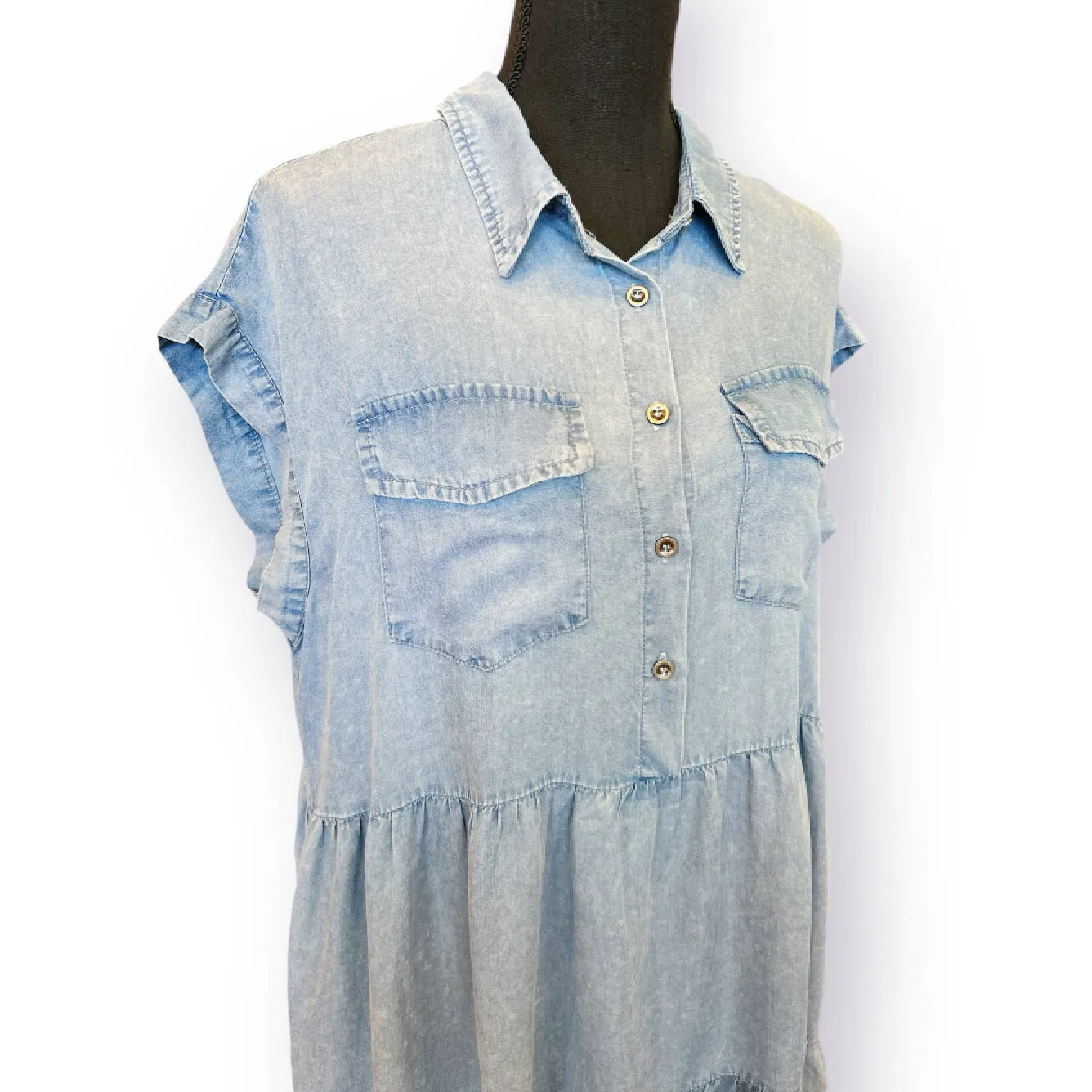 Brooklyn Denim Dress~Final Sale~No Exchanges or Returns