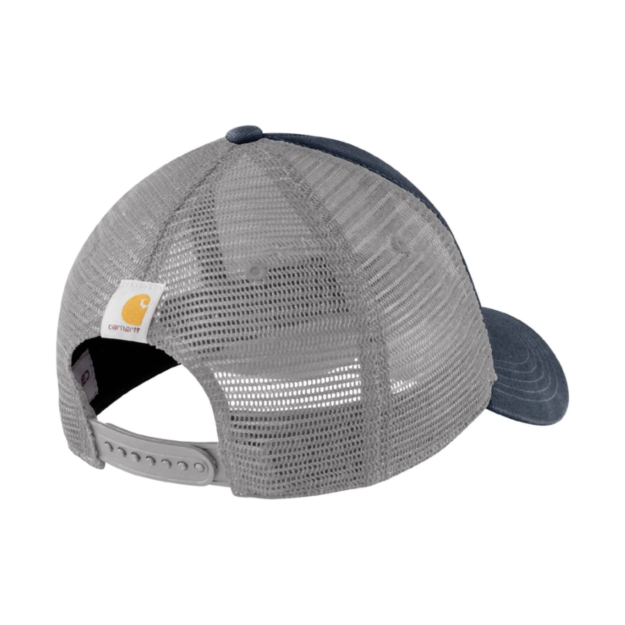 Carhartt Canvas Mesh Cap - Worn In Blue