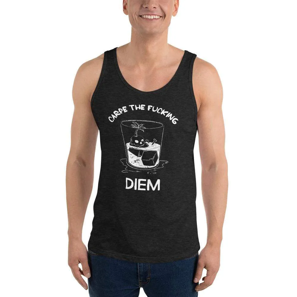 Carpe The Fucking Diem Vacation Design - Unisex Tank Top