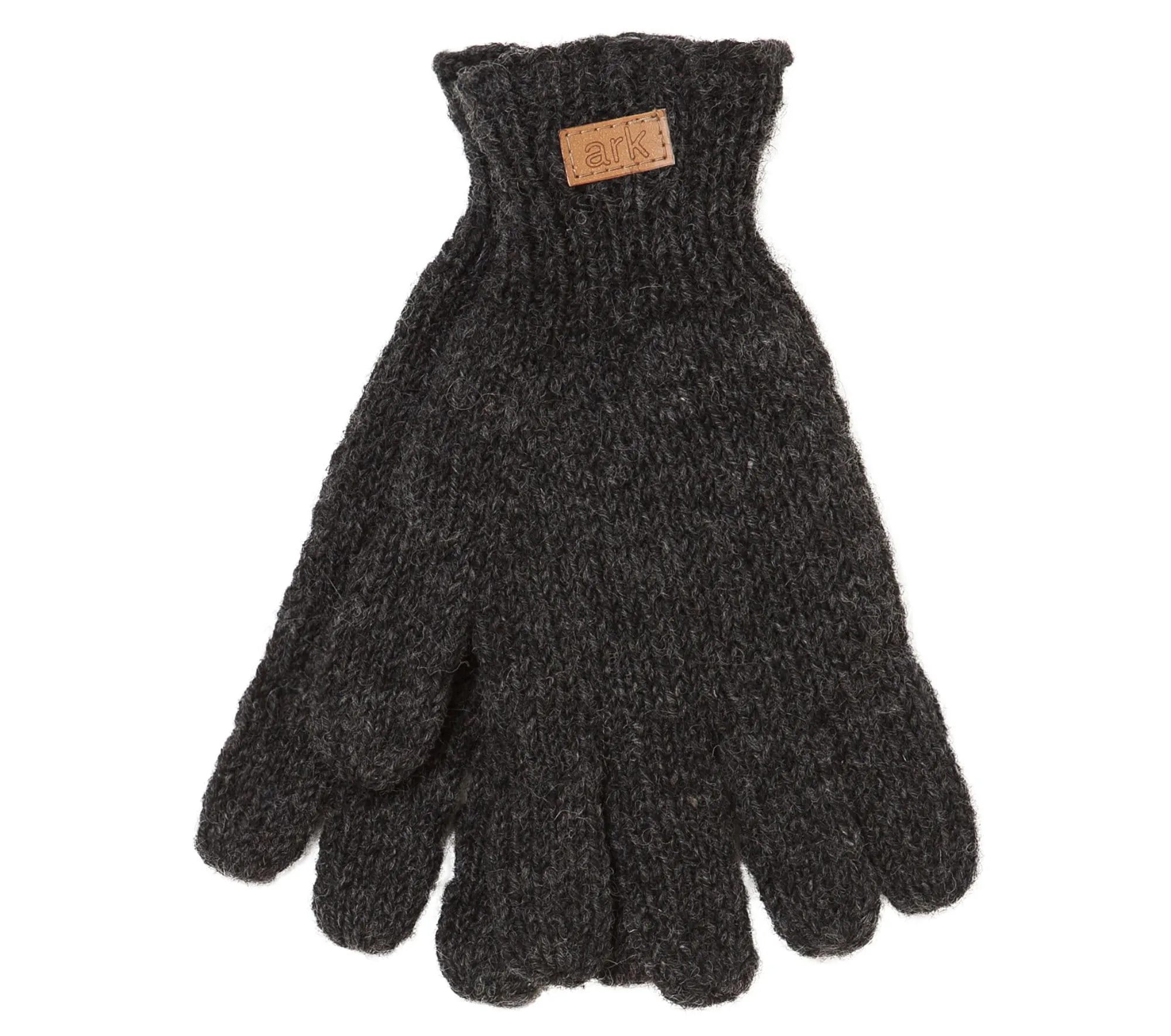 Charcoal Wool Gloves, Warm Fleece inside, great winter warmth :)