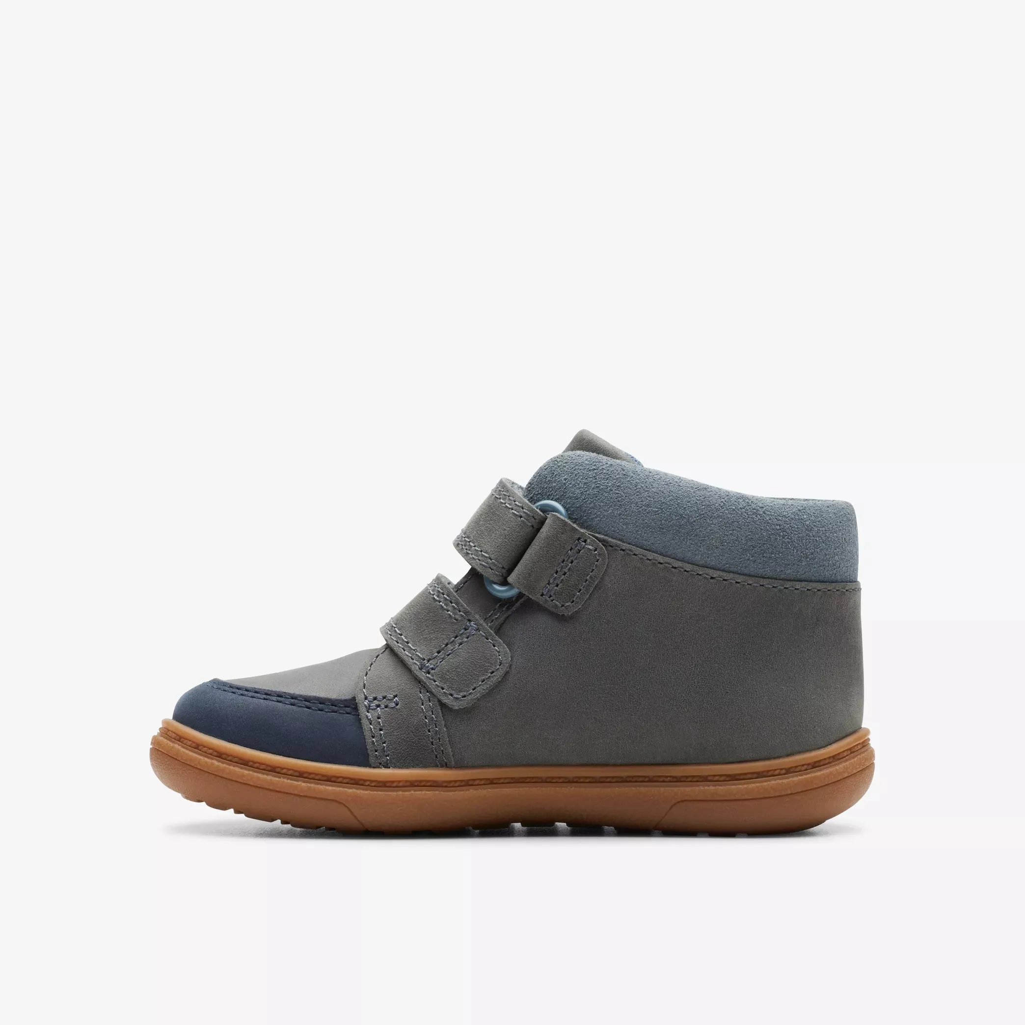 Clarks 26175224  Flash Rise T Denim Blue Leather