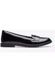 Clarks Scala Loafer Youth black patent