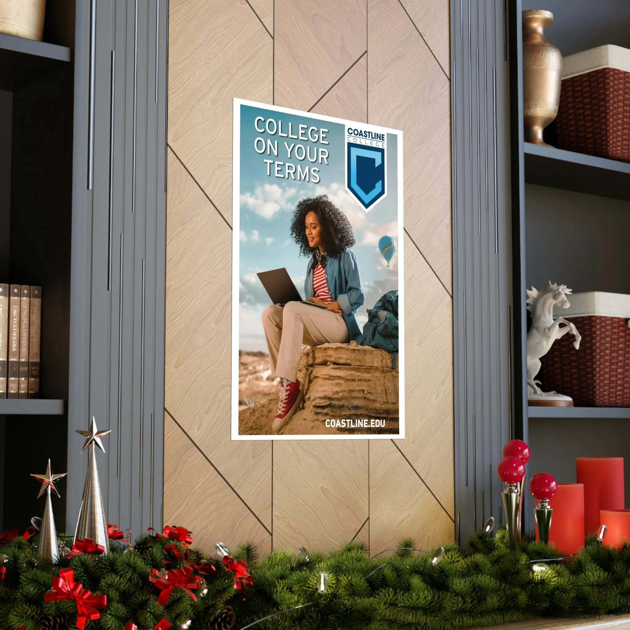 Coastline College On Your Terms Premium Matte Vertical Poster