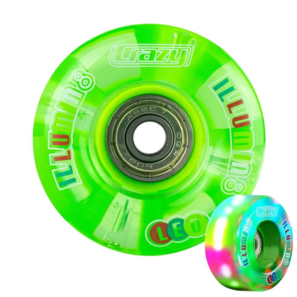 Crazy - illumin8 LED Light Up Wheels (2-Pack)