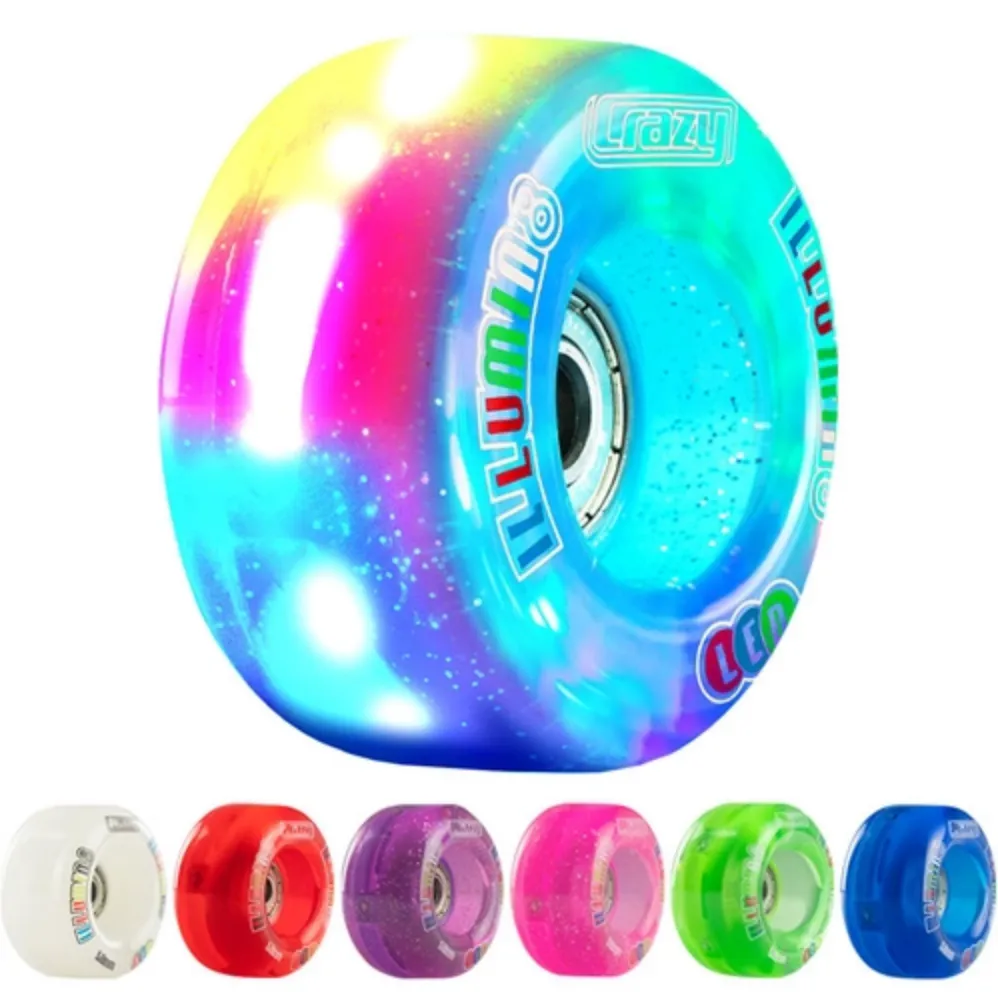 Crazy - illumin8 LED Light Up Wheels (2-Pack)