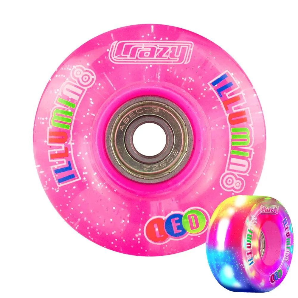 Crazy - illumin8 LED Light Up Wheels (2-Pack)