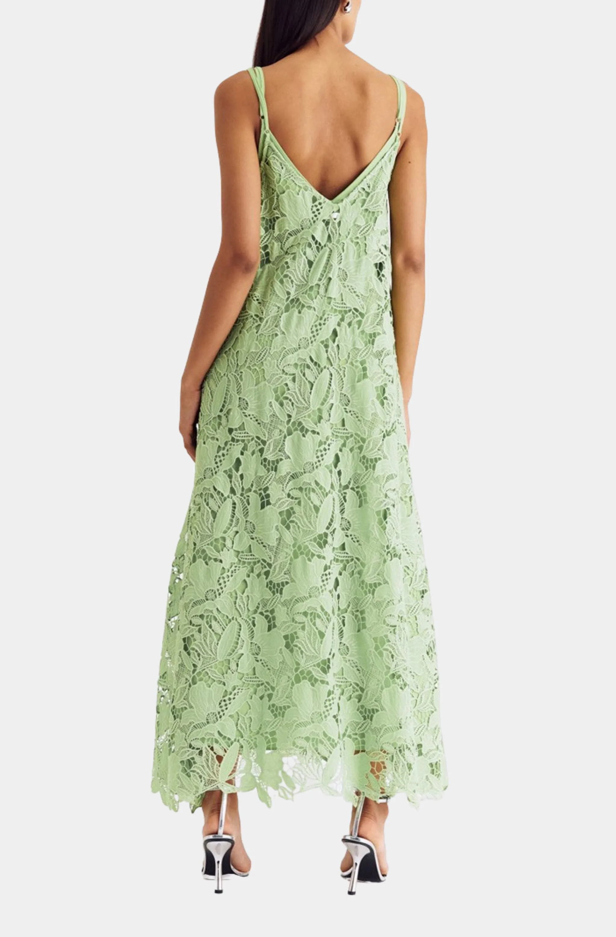 Eve A-line Lace Maxi Dress