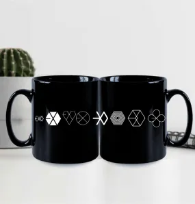 Exo Black Mug