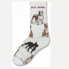 FBF Pit Bull Poses 2 Socks