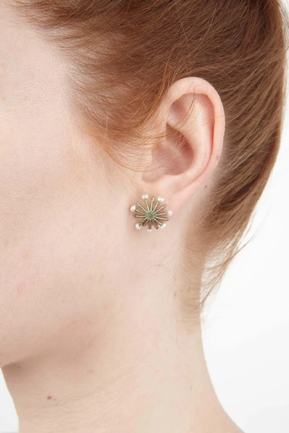 Firewheel Earrings - Petite Post