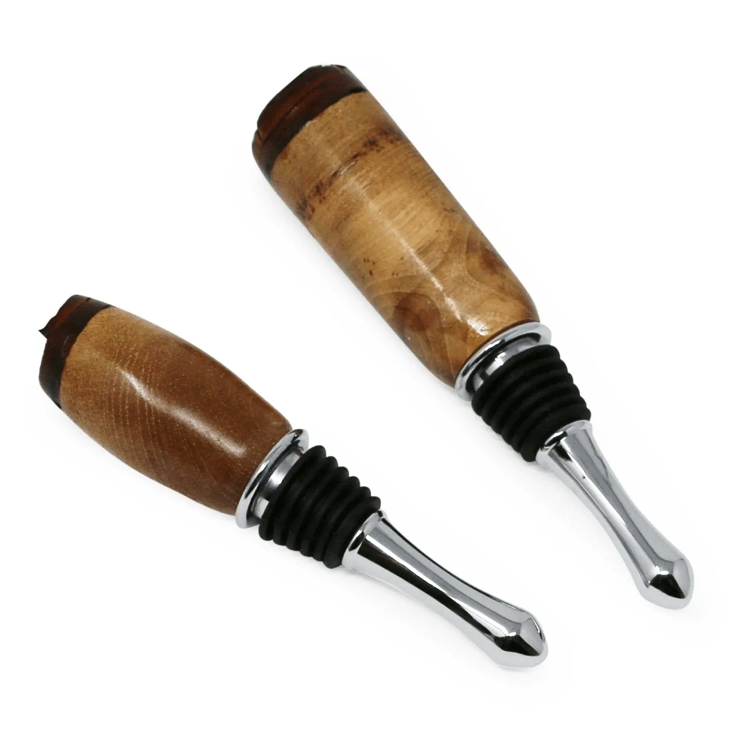 Historic Raw-Edged Wood Bottle Stopper