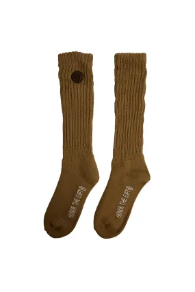 Honor The Gift Slouch Socks 'Olive'