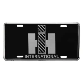 IH Black Matte License Plate