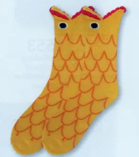 K Bell Wide Mouth Goldfish Socks