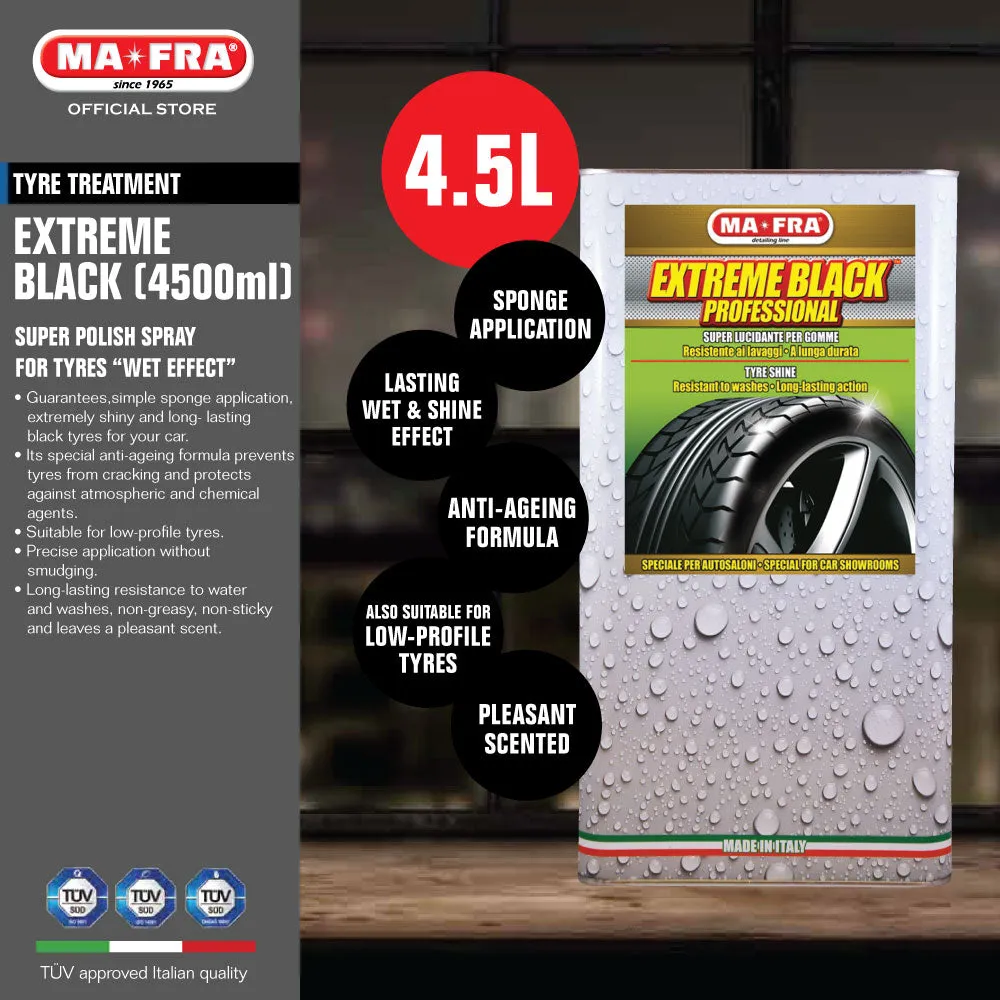 Mafra Extreme Black 500ml (Super polish tyres spray)