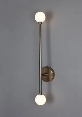 Maia Double Globe Bathroom Wall Light