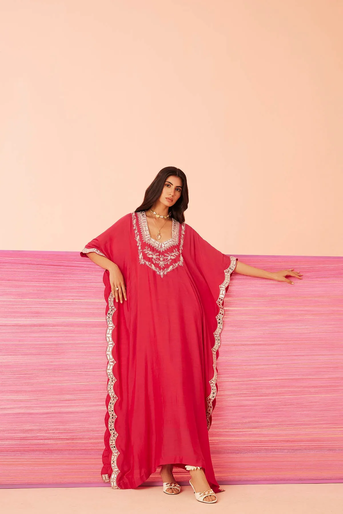 Melody Embroidered Kaftan