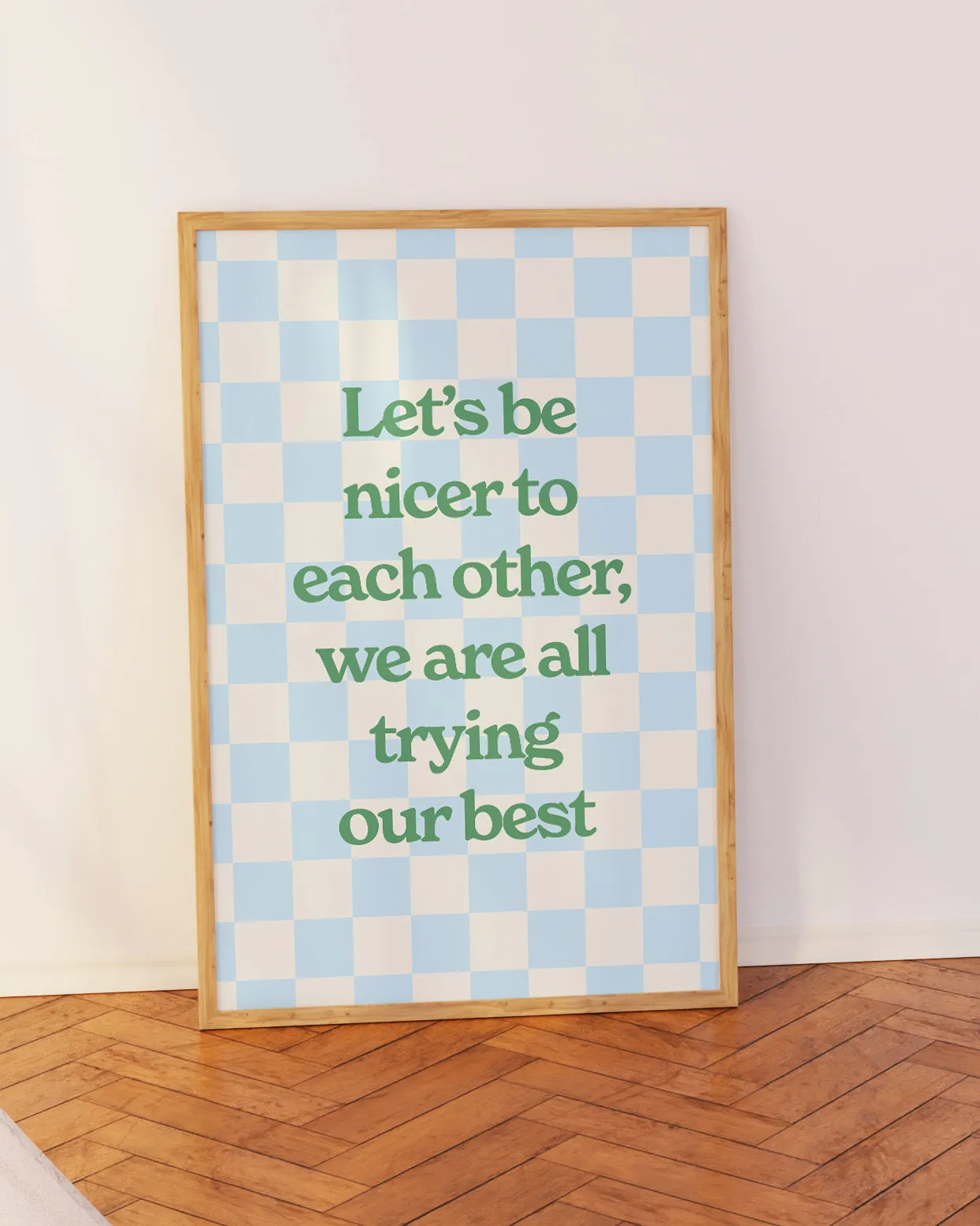 Nice To Each Other Poster