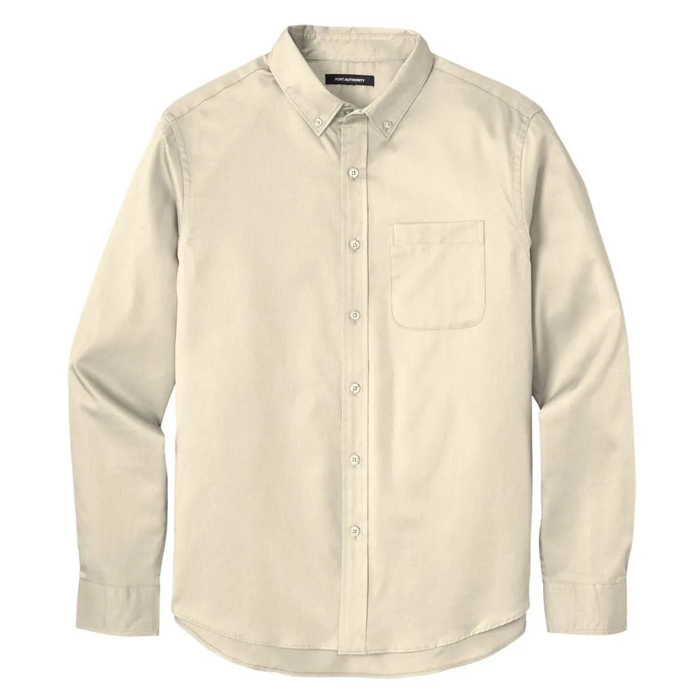 Port Authority® Long Sleeve SuperPro React Twill Shirt