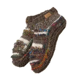 Wool Booties, Wool Slippers, Fleece Lined